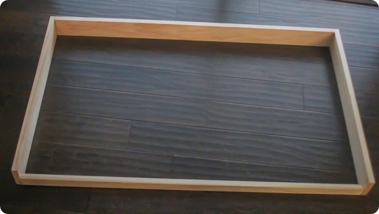 box for TV frame wood box for TV frame.
