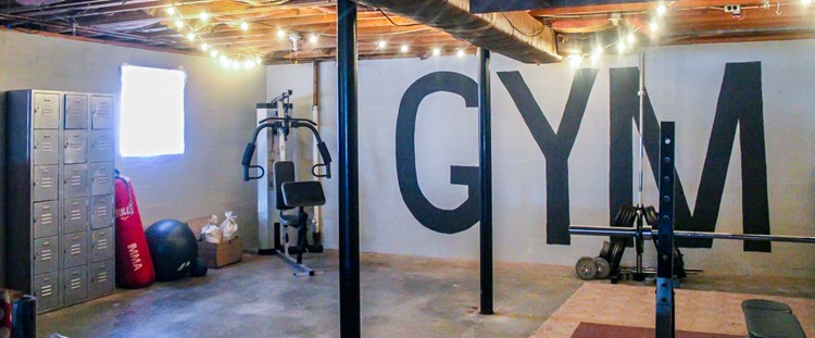 diy basement gym