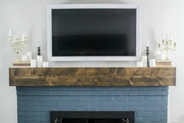 How to build a cheap and easy TV frame that swivels
