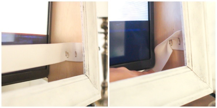 sliding frame on tv sliding frame onto tv.