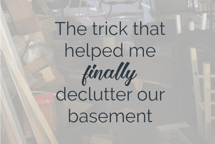 How to Declutter and Organize the Basement - So Much Better With Age