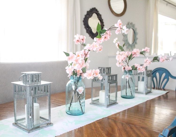 simple spring table decorations