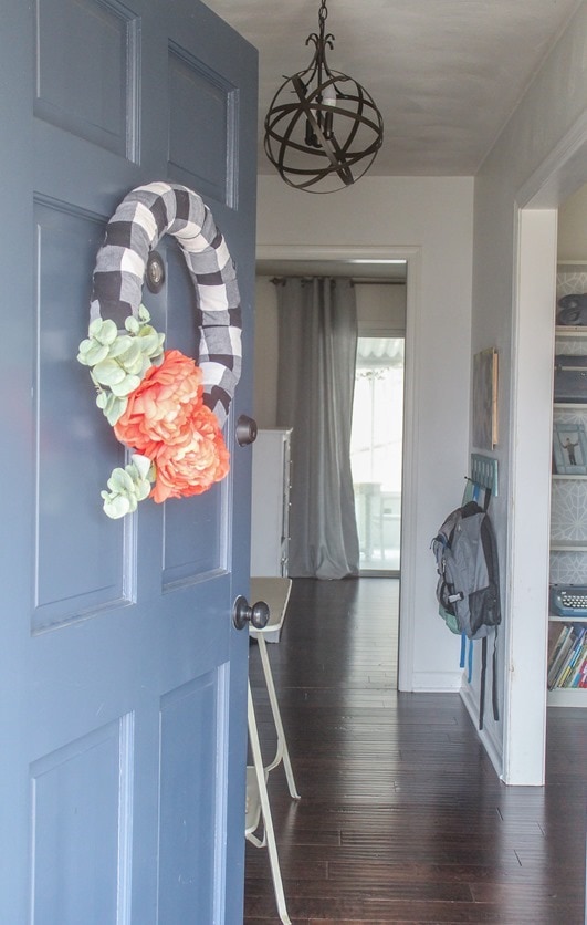 spring front door and entry