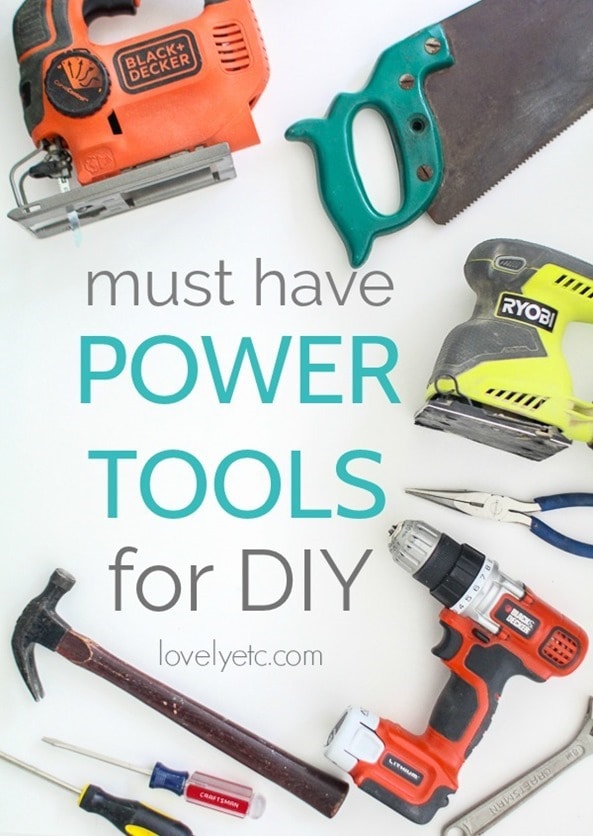 The most essential power tools for DIY. Forget buying everything - these are the tools you really need. Plus tips for saving money on tools.