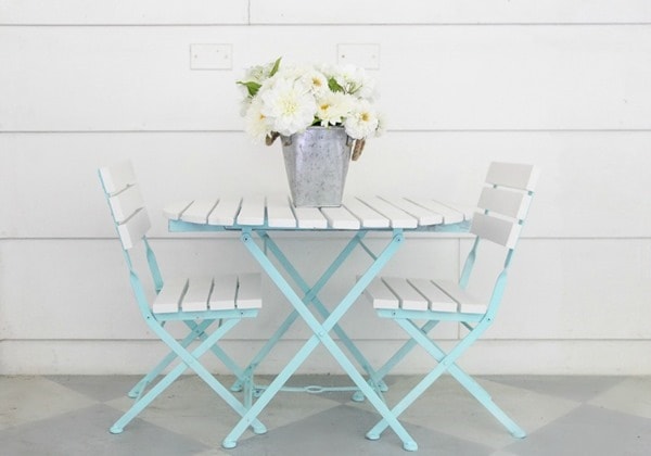 paint patio furniture