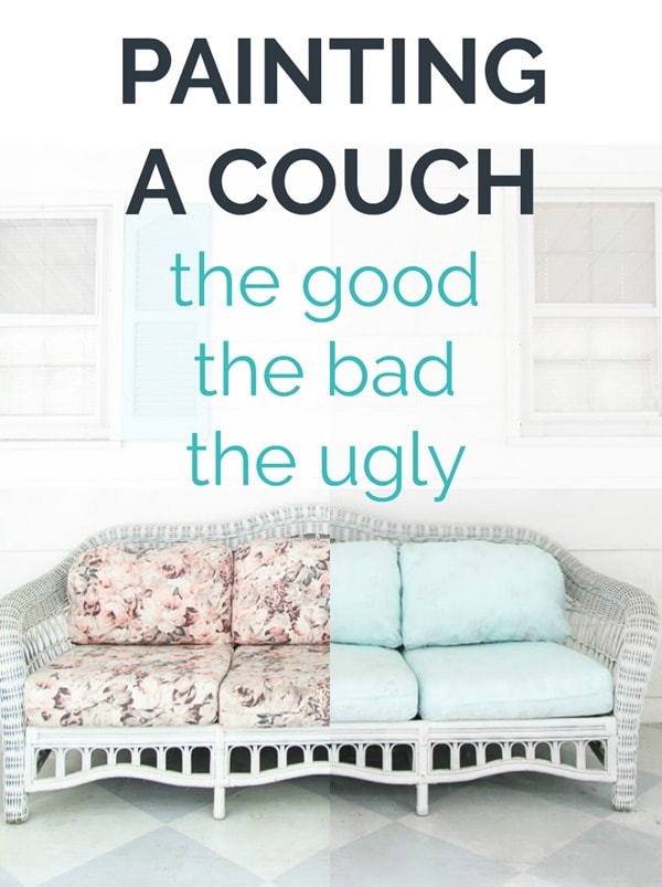 Painted Outdoor Cushions The Good The Bad The Ugly Lovely Etc