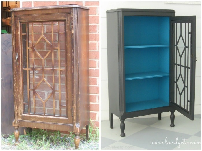 cabinet before and after