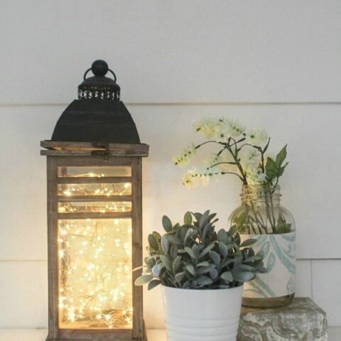 fairy light lantern