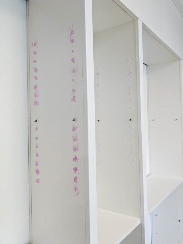 Billy bookcase hole size deals