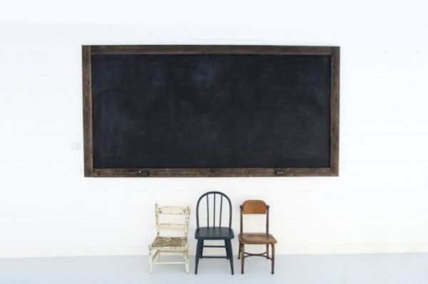How to Make a Huge DIY Chalkboard for Cheap