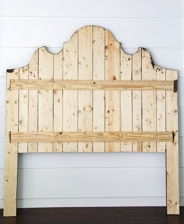 how to build a diy wood headboard