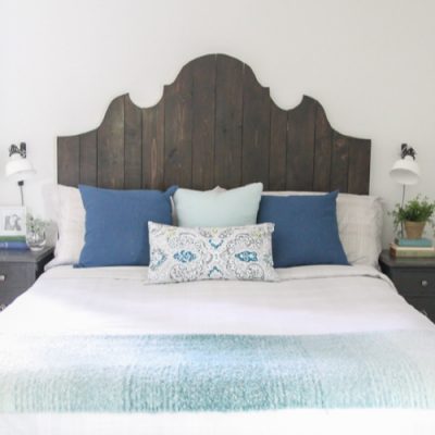 How to Make a Beautiful DIY Wood Headboard