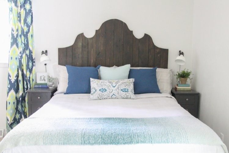 How to Make a Beautiful DIY Wood Headboard