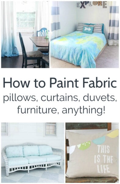 How To Paint Fabric For Beautiful Diy Projects Lovely Etc