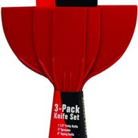 Red Devil 4718 3-Piece Plastic Knife Set