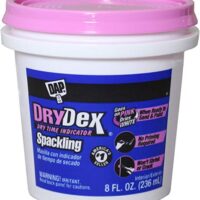 Dap 12328 DryDex Spackling Interior/Exterior, 1/2-Pint