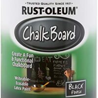 Rust-Oleum Available 206540 Chalkboard Brush-On, Black, 30-Ounce, 30 oz