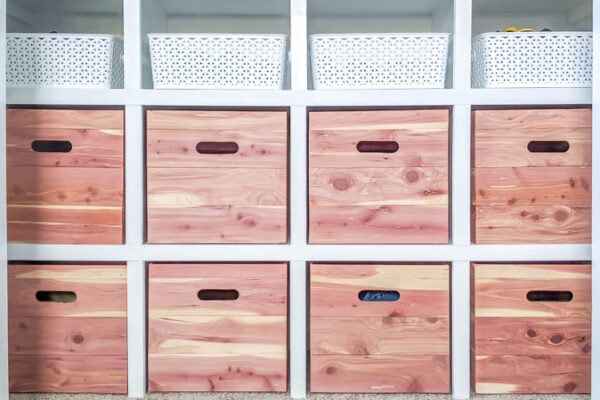 How to Make Wood Storage Cubes in any Size