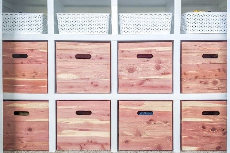 How To Make Wood Storage Cubes In Any, Wooden Storage Cubes With Doors