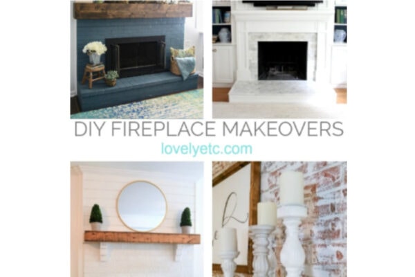 25 Beautiful DIY Brick Fireplace Makeovers