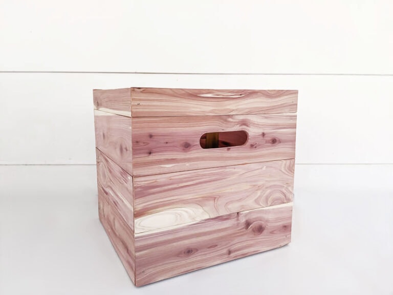 How to Make Wood Storage Cubes in any Size
