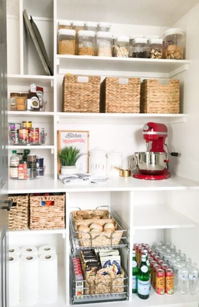 25 Inspiring Small Pantry Ideas and Makeovers - Lovely Etc.