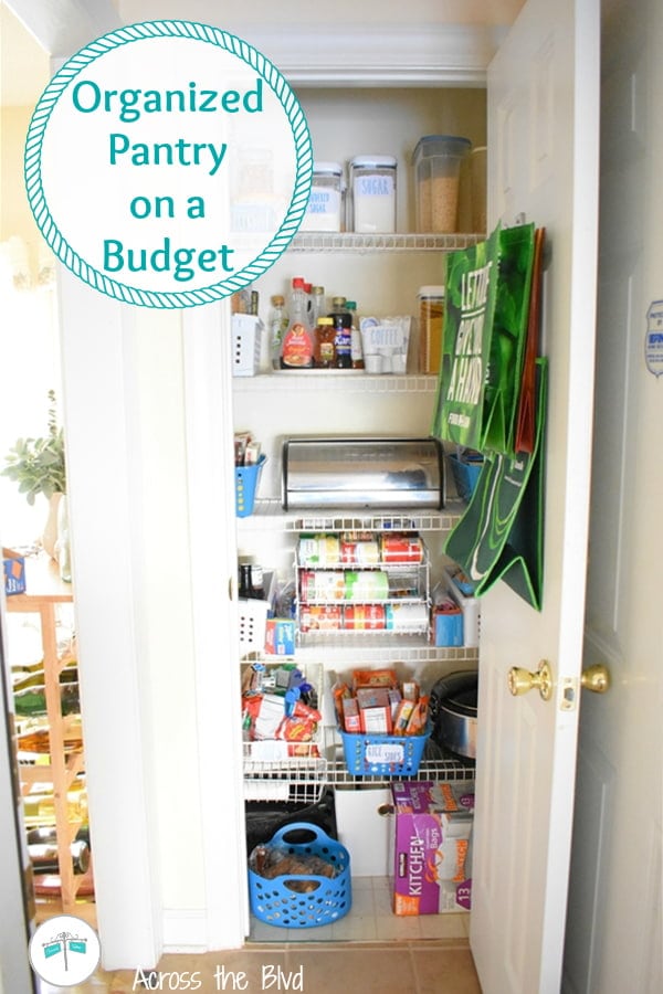 Small Pantry Organization Ideas (Pantry Makeover) - Kindly Unspoken