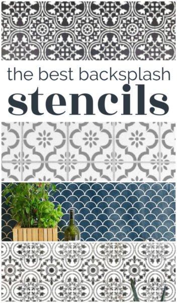 the best backsplash stencils