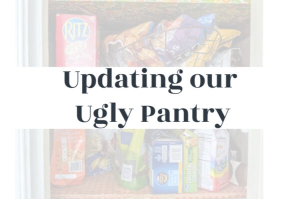 Updating our Ugly Pantry: The Before and Plans