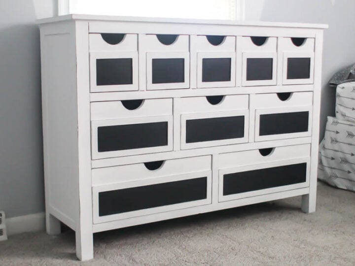 How to Paint Furniture White Without Bleed Through