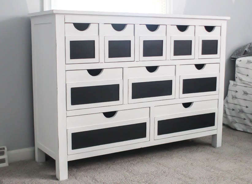Painting Furniture White Secrets To, Grain Wood Furniture White Dresser