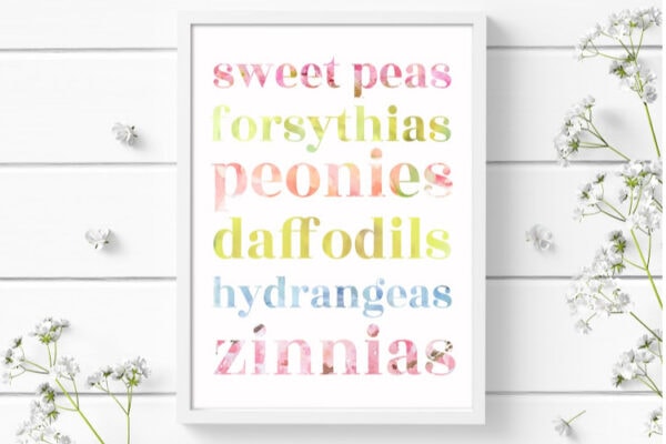 6 Fresh and Colorful Free Spring Printables