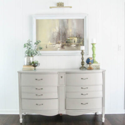 How to paint a dresser that will last