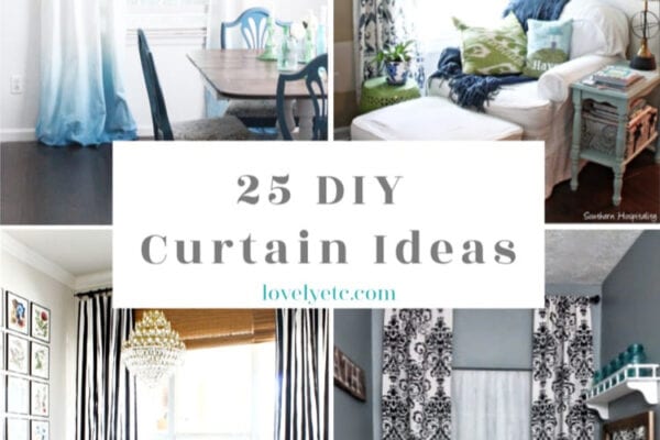 25 Amazing DIY Curtains Anyone Can Make