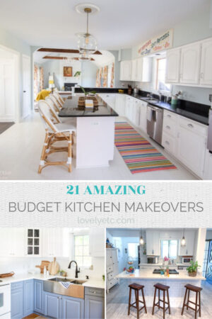 21 Of Of The Best Budget Kitchen Makeovers Under $1000