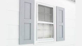 painted aluminum windows