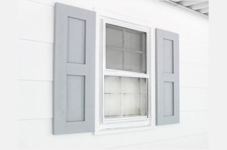 painted aluminum windows