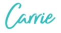 carrie signature in blue
