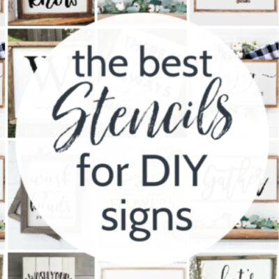 The Best Stencils for Signs plus How to Choose One