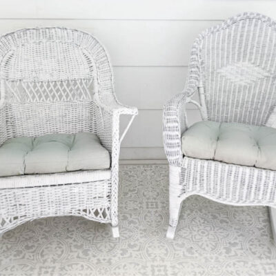 How to Paint Wicker Furniture that Will Last for Years