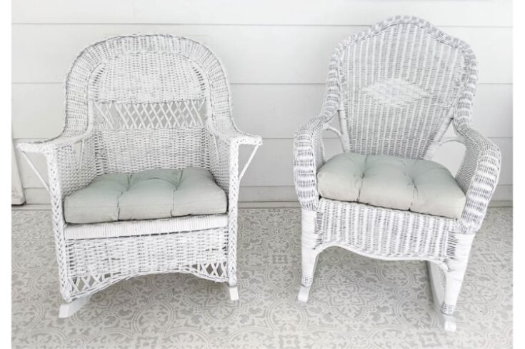 How To Paint Wicker Furniture That Will, What Kind Of Paint To Use For Outdoor Wicker Furniture