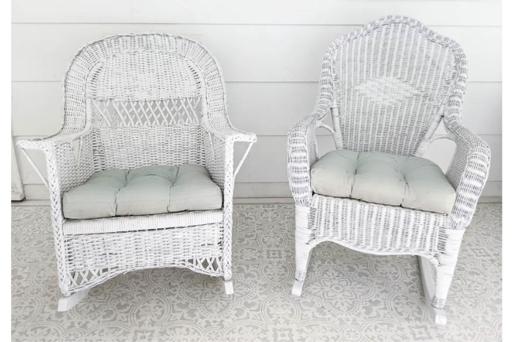 How To Paint Wicker Furniture That Will, What Paint Do I Use On Wicker Furniture
