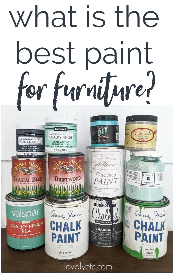 What is the Best Paint for Furniture? Lovely Etc.