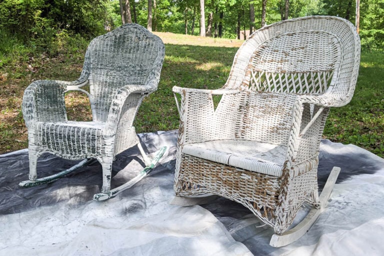 How to Paint Wicker Furniture that Will Last for Years