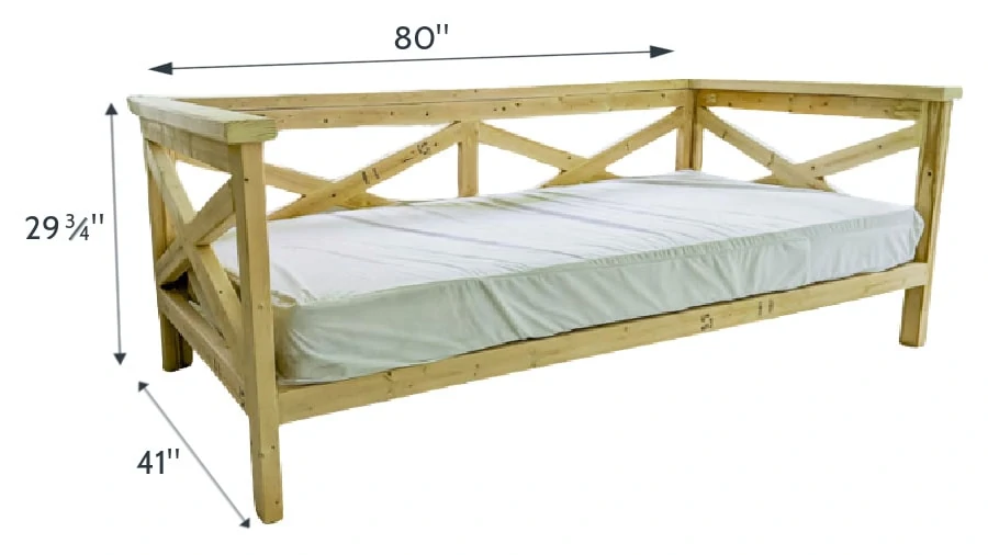 How to Build a DIY Daybed for 50