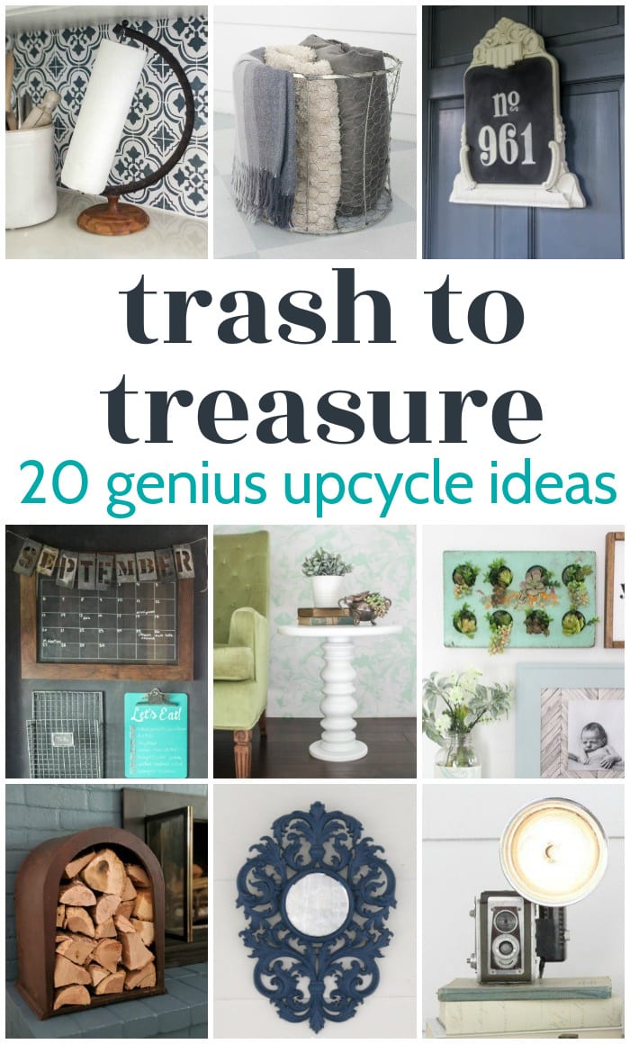 trash to treasure projects collage