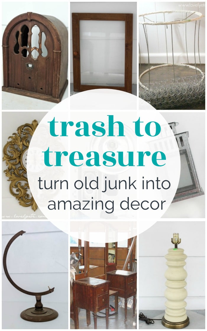 Trash to Treasure: 20 Amazing Upcycled Projects from Lovely Etc.