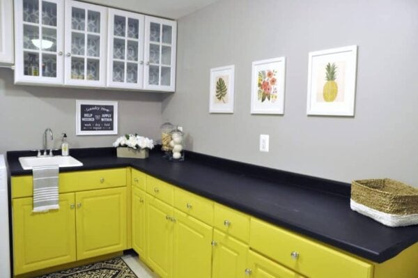 Diy Countertops With Chalkboard Paint 600x399 