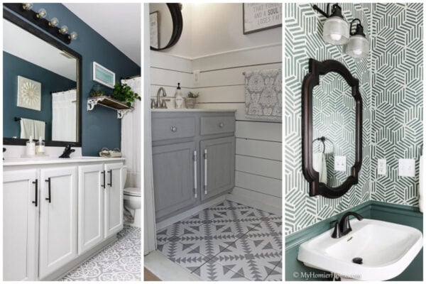$100 Bathroom Makeovers You Have to See to Believe