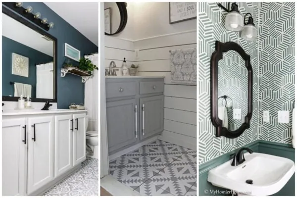 $100 Bathroom Makeovers You Have to See to Believe
